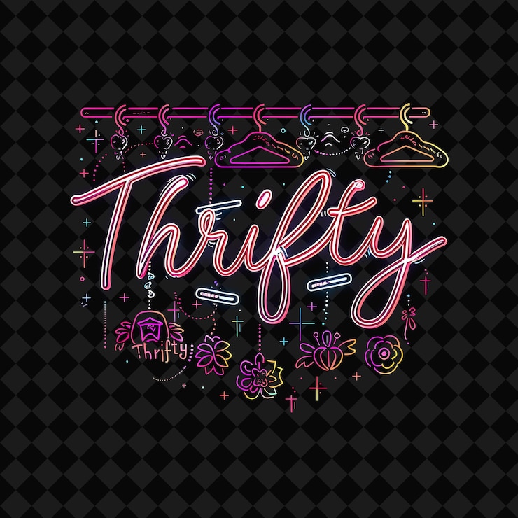 PSD radiancia de neón brillante de texto ahorrativo con neón rosa y púrpura png y2k inspirado en el neón decorativo