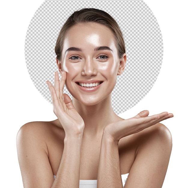 Radiante brilho A essência da beleza natural