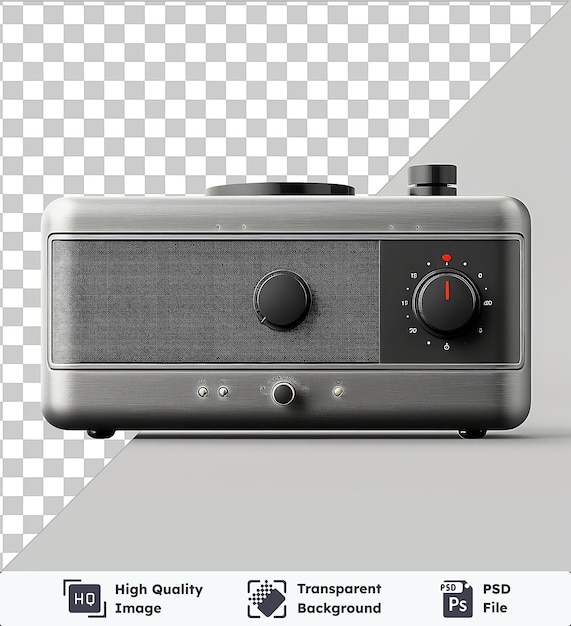 PSD radio de cocina con imagen de psd transparente