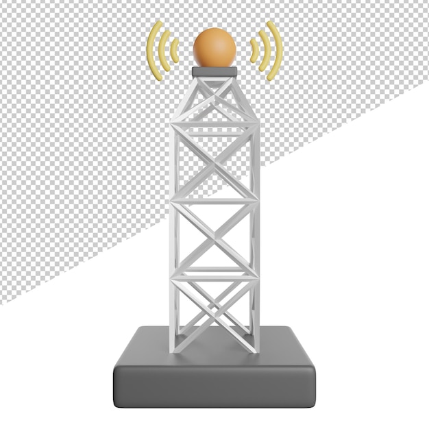 PSD radio de señal de antena