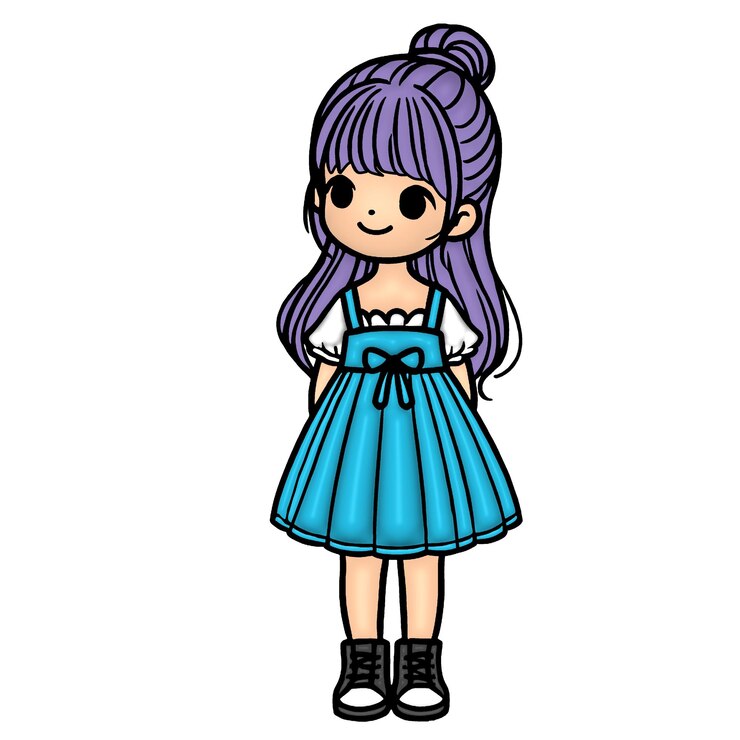Ragazza anime carina