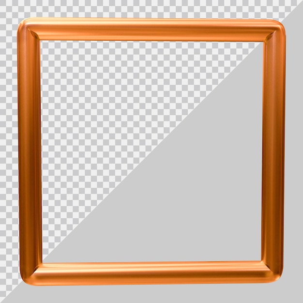 Rahmen mit modernem 3D-Stil