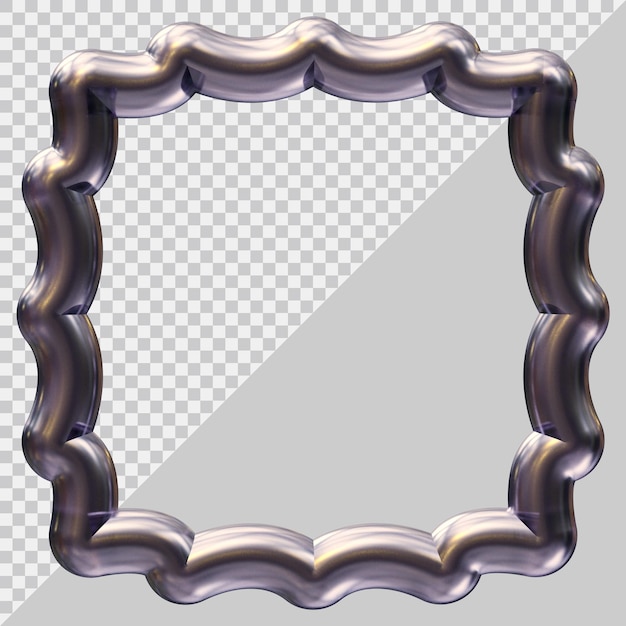Rahmendesign in 3D-Rendering