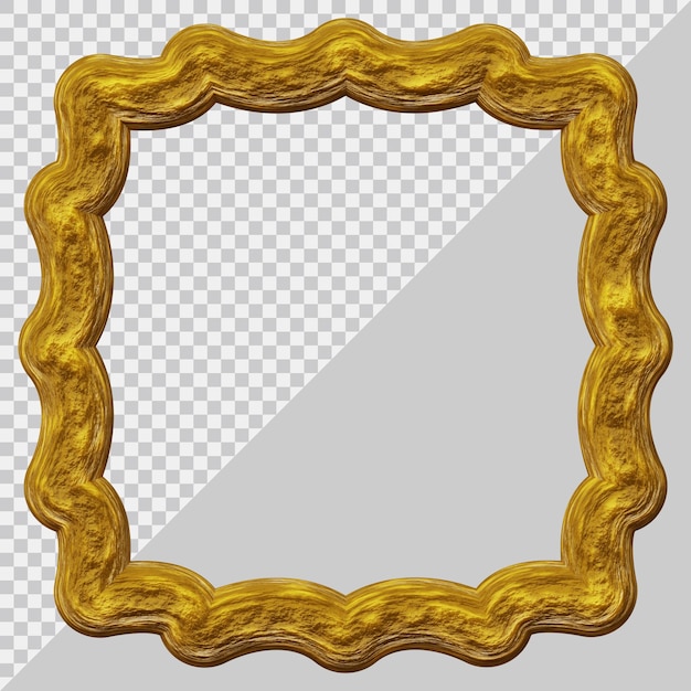 Rahmendesign in 3D-Rendering