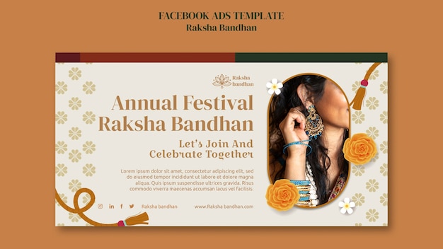 Raksha-bandhan-feier-facebook-vorlage