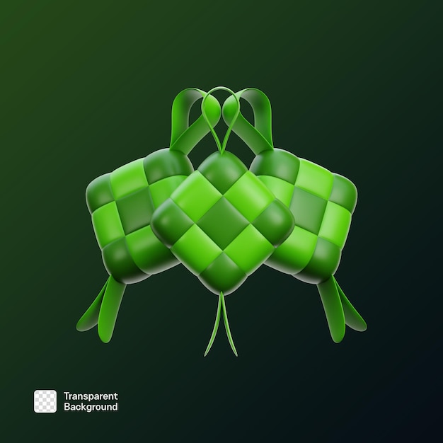 Ramadán y Eid Mubarak Ilustración en 3D plantilla PNG