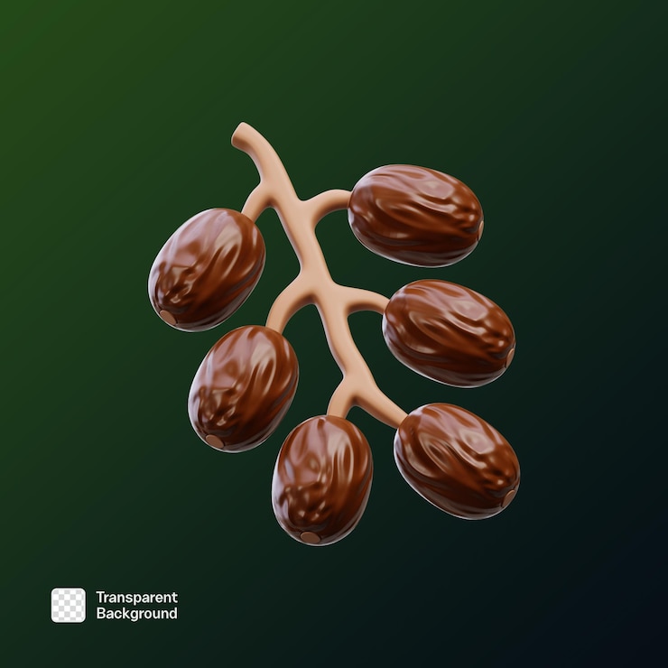 PSD ramadán y eid mubarak ilustración en 3d plantilla png