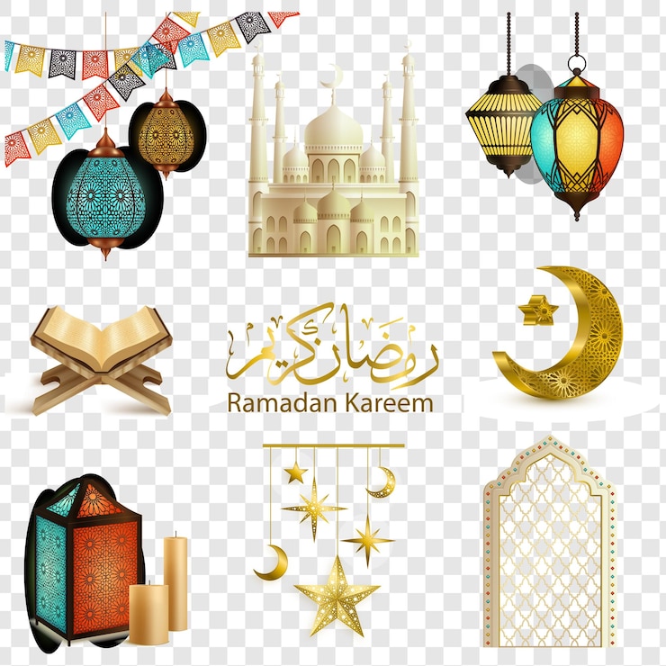 PSD ramadan kareem elemente