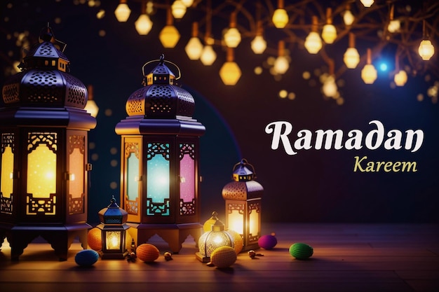 PSD ramadan kareem feiern hintergrund