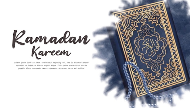 Ramadan Kareem Islamisches Fest Banner Design PSD