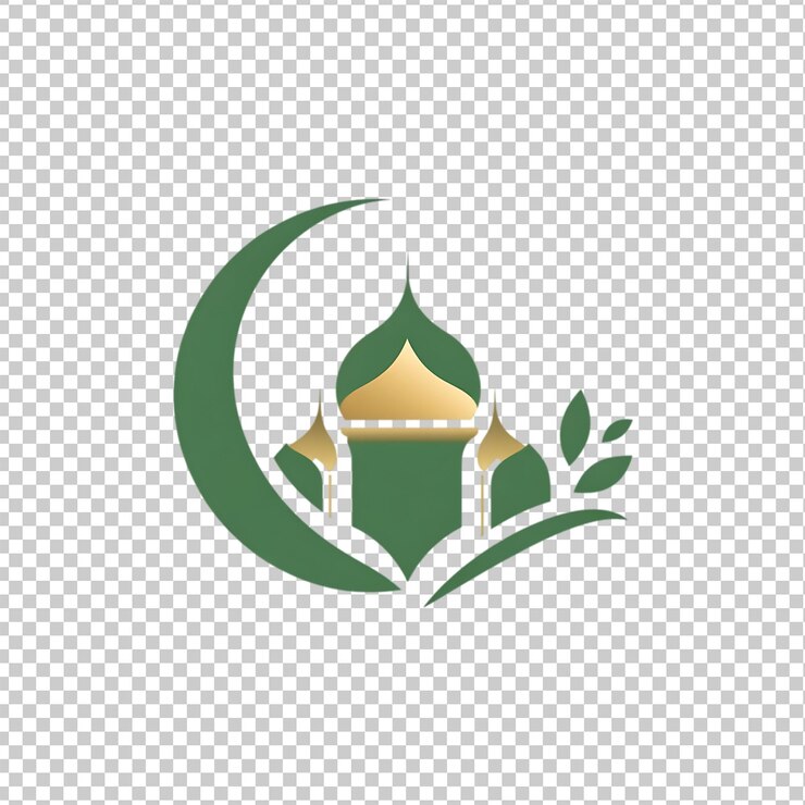 PSD ramadan kareem y el logotipo islámico en un fondo transparente premium psd
