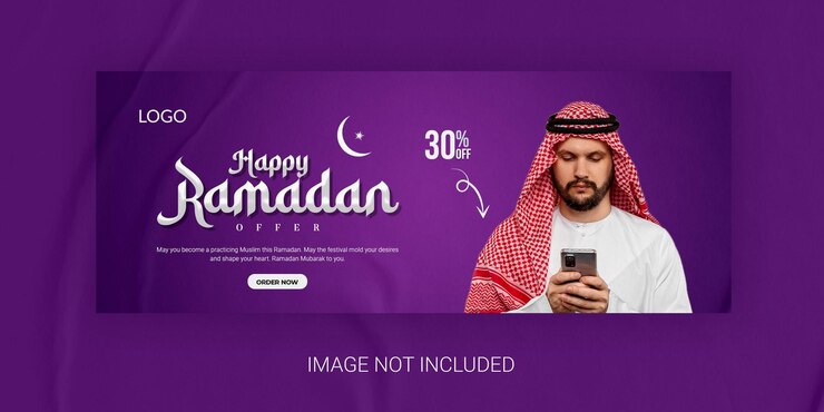 Ramadan kareem offre post sui social media