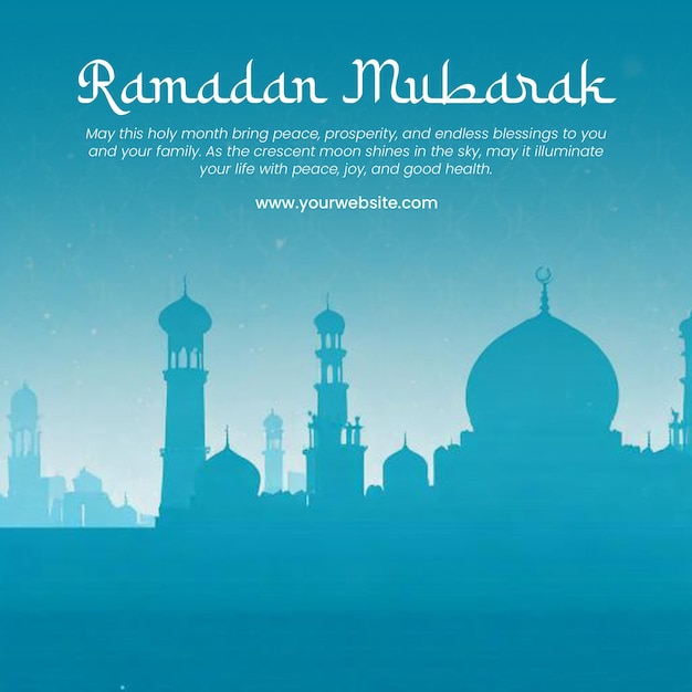 Ramadan Mubarak Social-Media-Post-Design