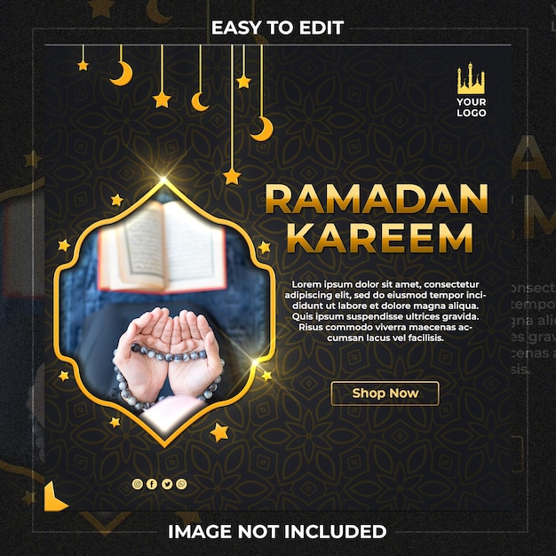 Ramadan-Social-Media-Vorlage