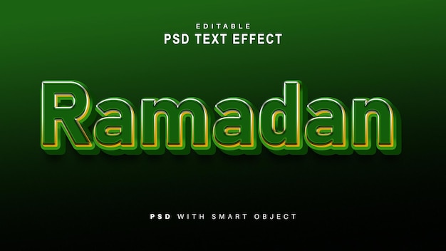 Ramadan-Verkauf Text-Effekt