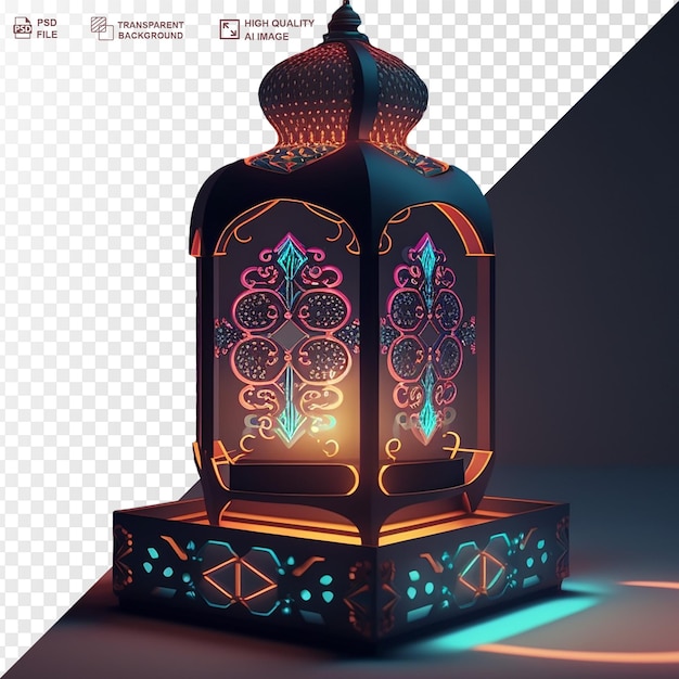 Ramadhan Kareem Lanterne Sur Un Fond Transparent