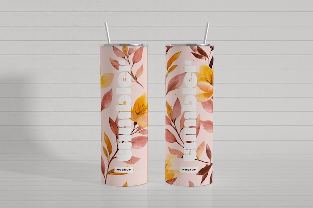 Rambler Travel Mug Trinkbecher-Mockup für die Reise