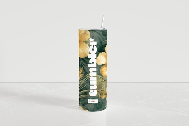 Rambler Travel Mug Trinkbecher-Mockup für die Reise
