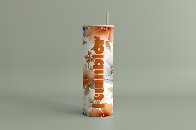 Rambler Travel Mug Trinkbecher-Mockup für die Reise