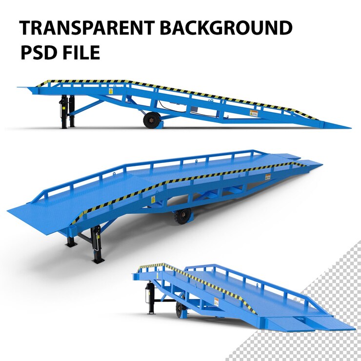 PSD rampa móvil de muelle de carga png