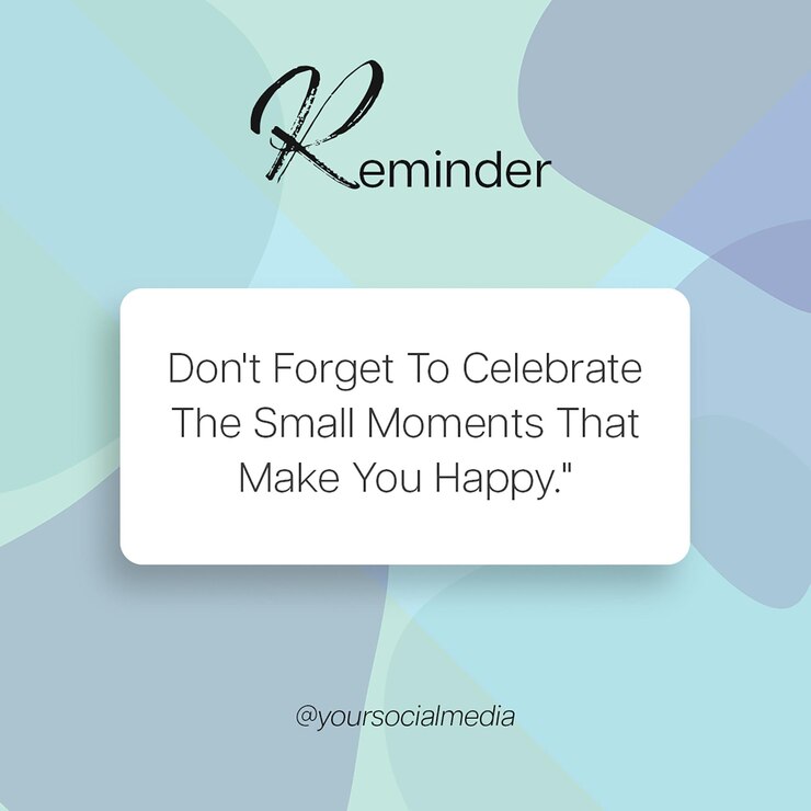 PSD rappel psd avec une texture bleue et un fond bleu modèle de message instagram