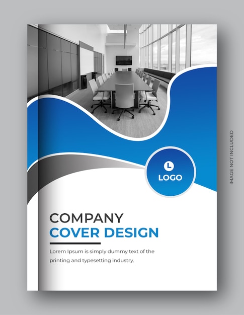 PSD rapport annuel de couverture de livre d'entreprise conception de brochure