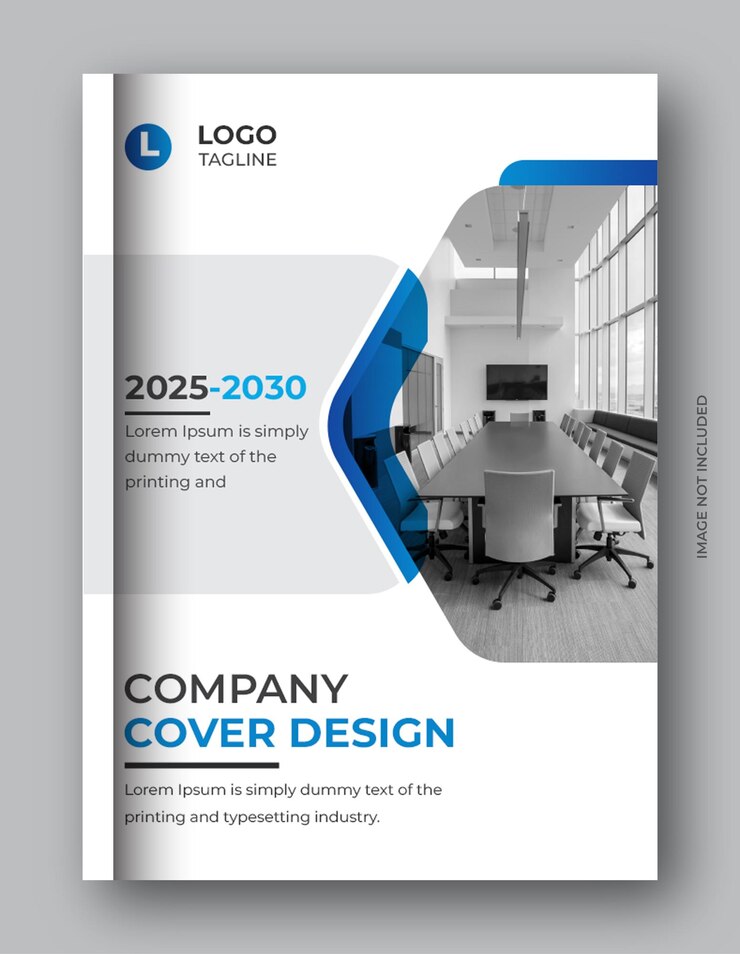 Rapport annuel de couverture de livre d'entreprise Conception de brochure