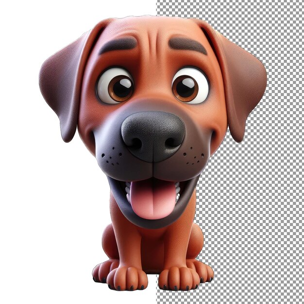 Rascal 3d adorável cão