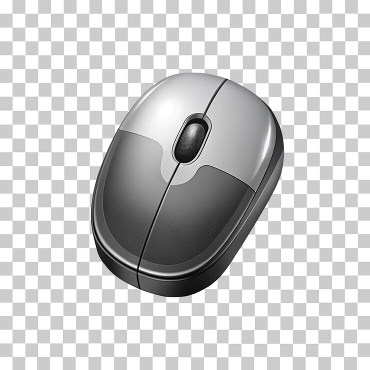 PSD un ratón de computadora realista con un fondo transparente un ratín de computadora de alta calidad png