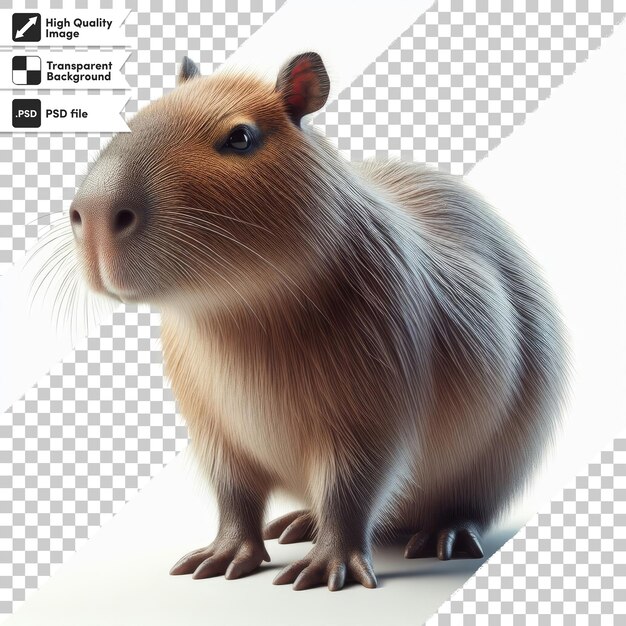 PSD un ratón que está en una pantalla con una imagen de una rata