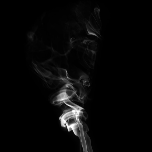 Rauch-png-Bild mit schwarzem Bildschirm