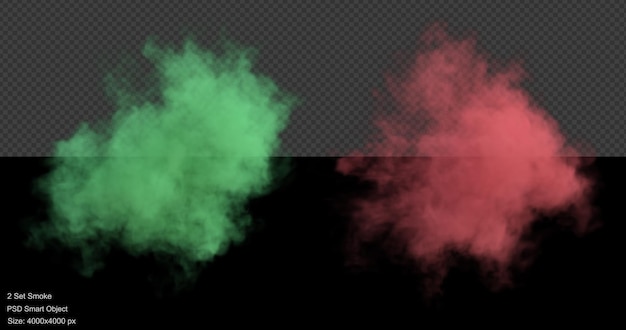 Rauchfarbenexplosion isoliert 3d rendern