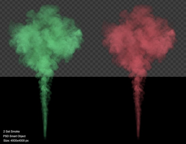 Rauchfarbenexplosion isoliert 3d rendern