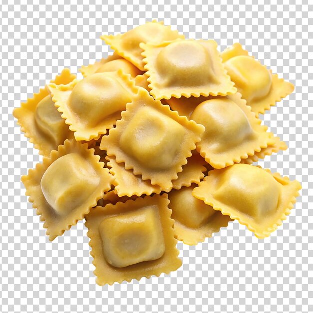 PSD ravioli em fundo transparente