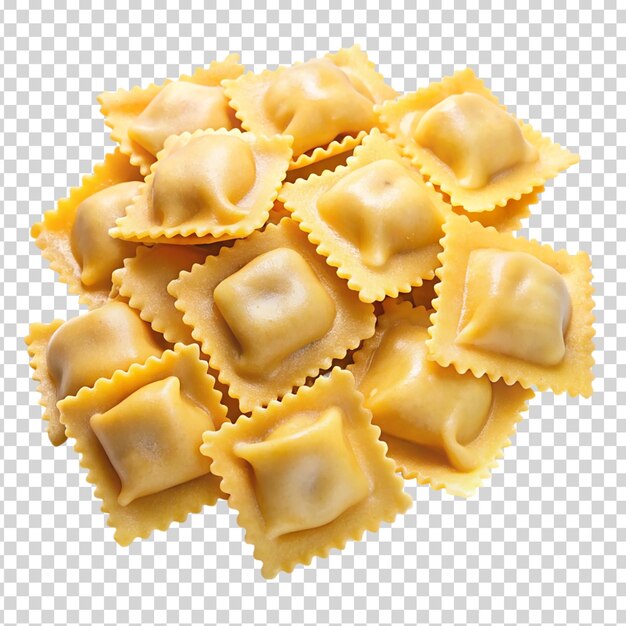 PSD ravioli em fundo transparente