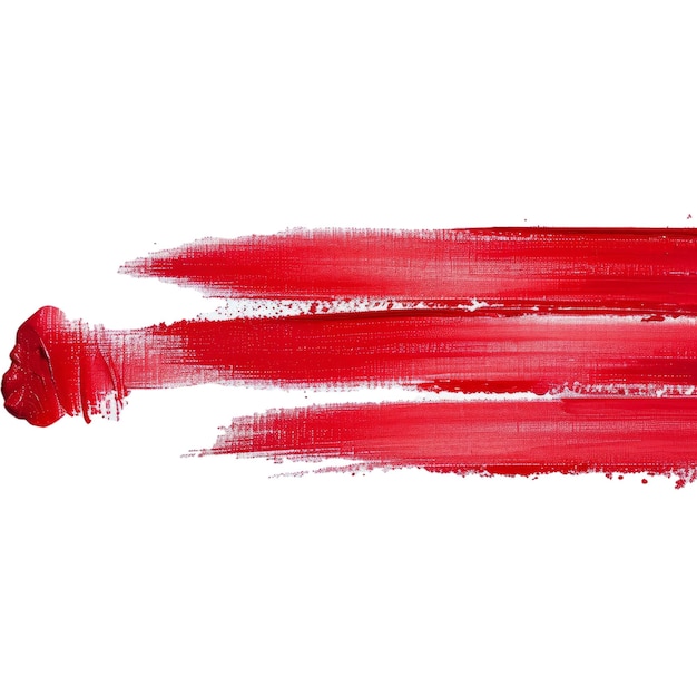 PSD rayas rojas pintadas con lápiz labial