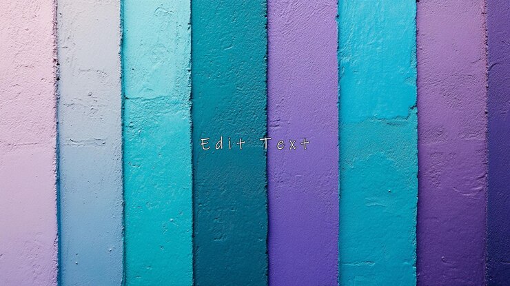 PSD las rayas verticales de color pastel en la pared texturizada
