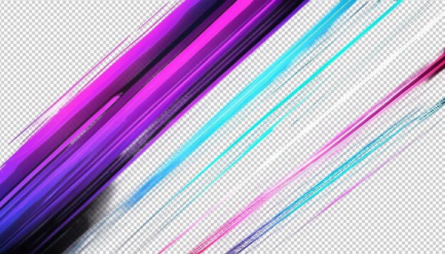 Rayos de neón vector fondo abstracto png estilo tecnológico futurista fondo abstracto con líneas de velocidad png