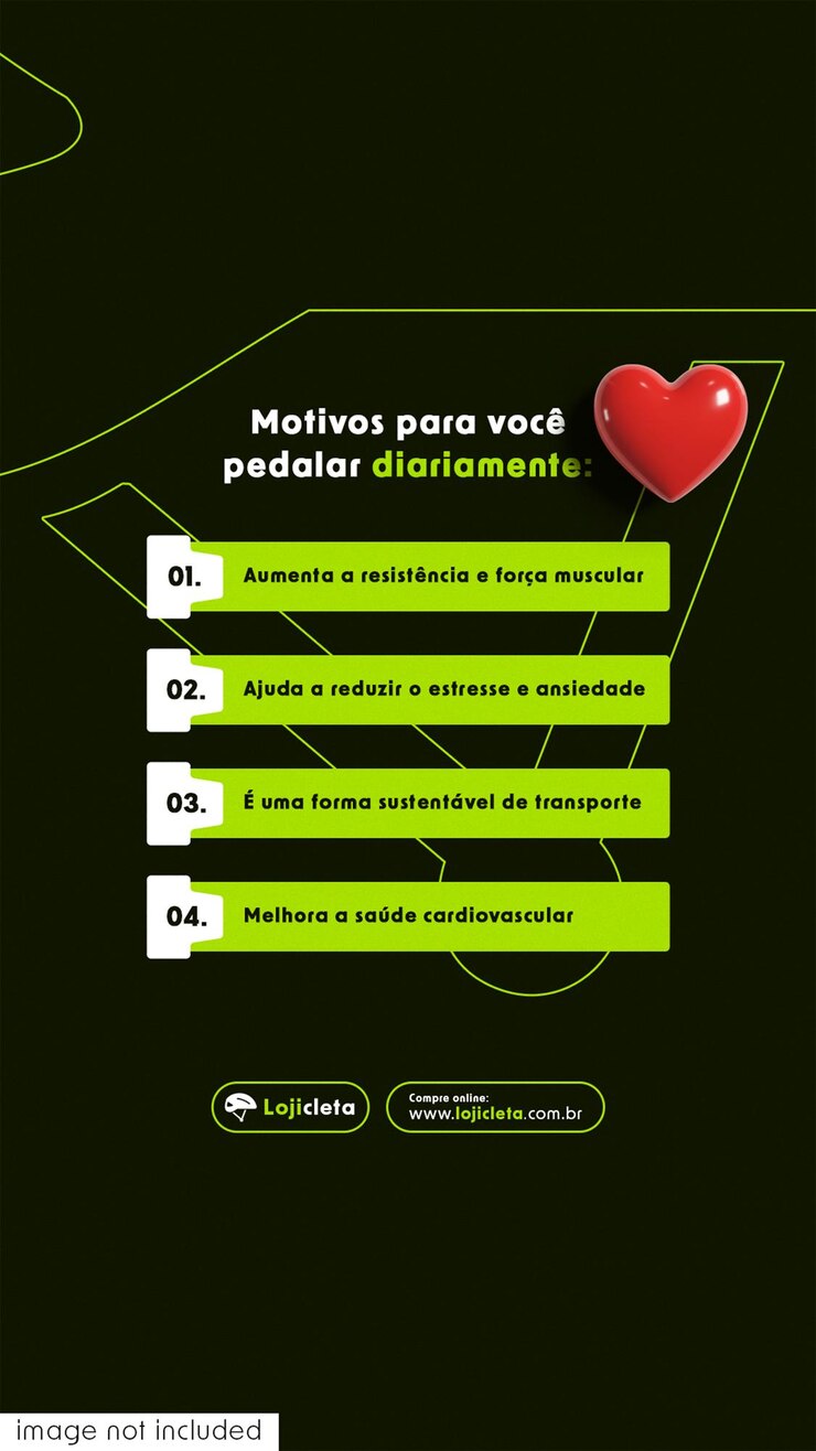 PSD razões para ciclar diariamente melhorar a saúde e fitness história modelo de panfleto editavel