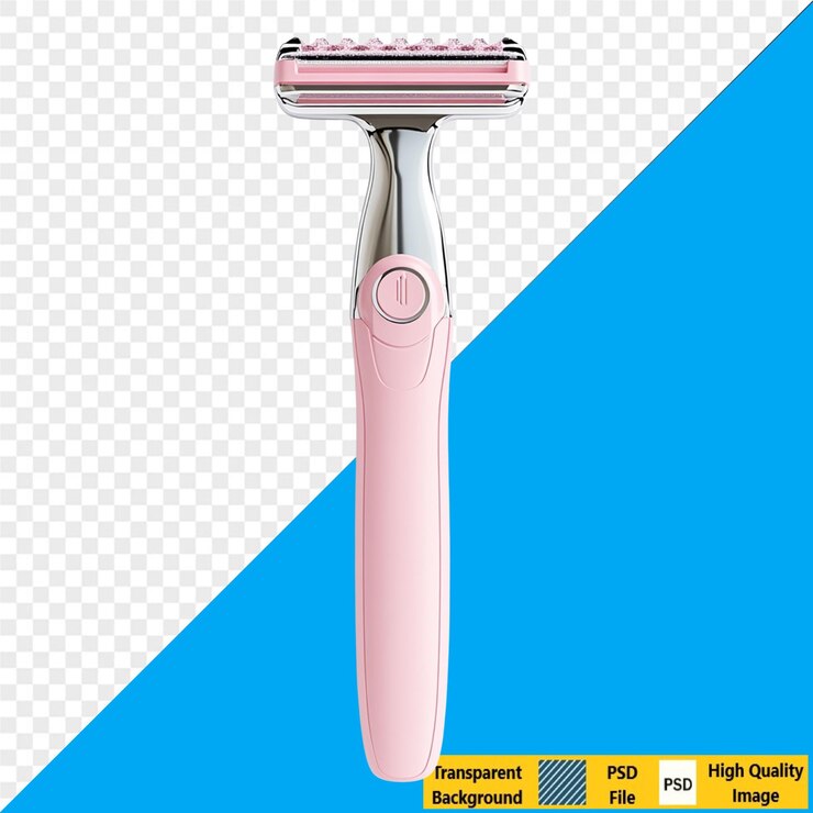 PSD razor rosa para mulheres
