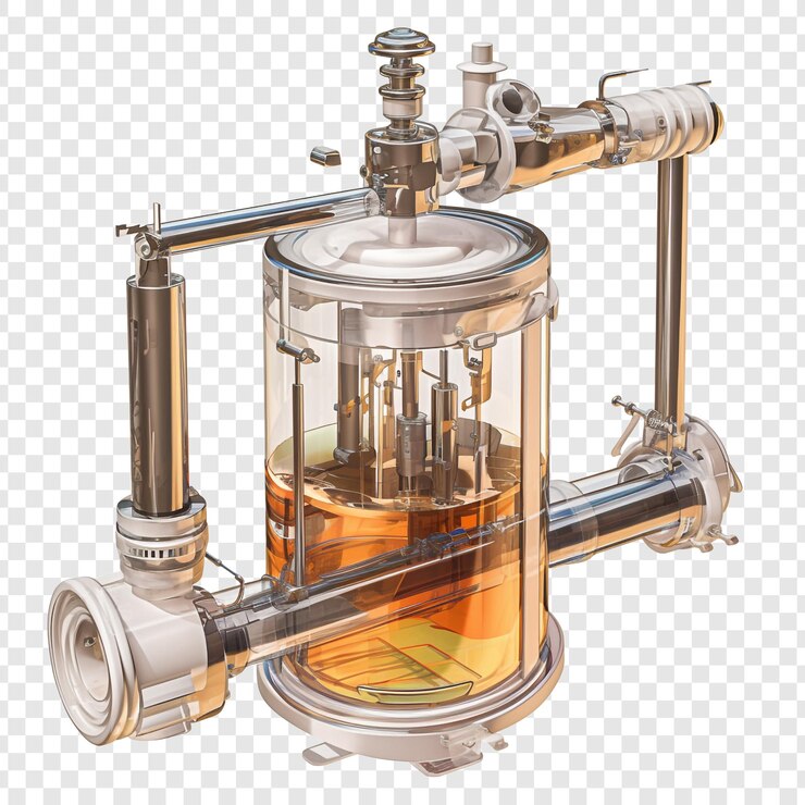 PSD reactor industrial de vidrio
