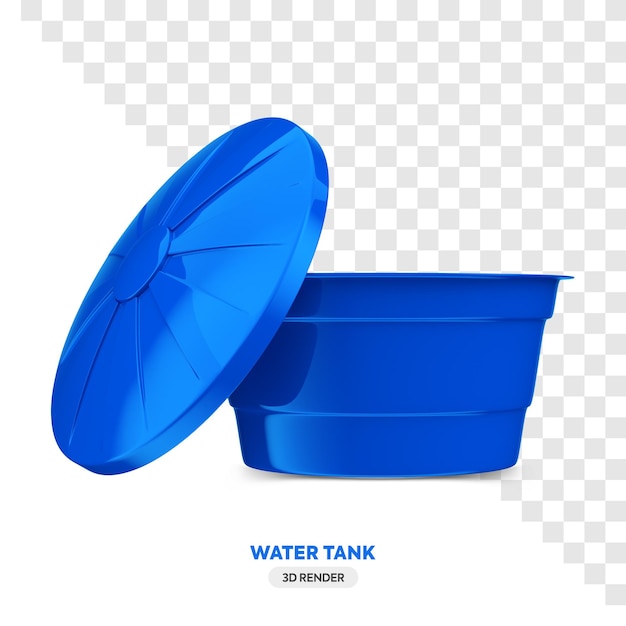 Realismo del tanque de agua en 3d