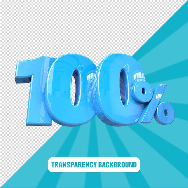 Realista brillante 100 por ciento de descuento venta 3D Render