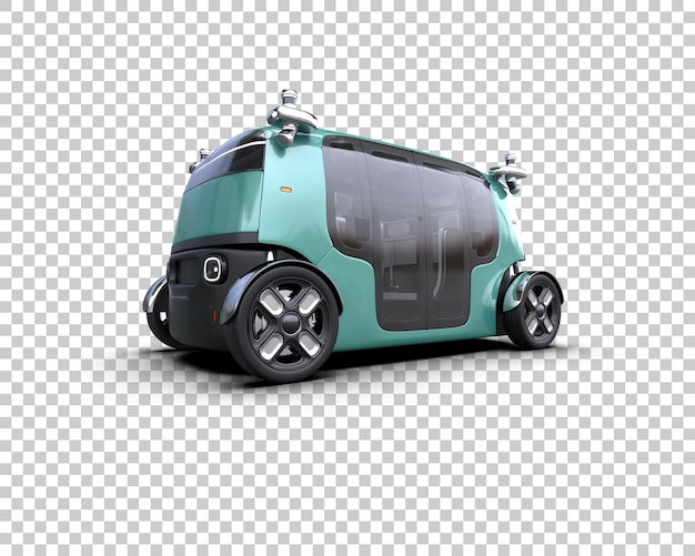 realistic car isolated on background 3d rendering illustration