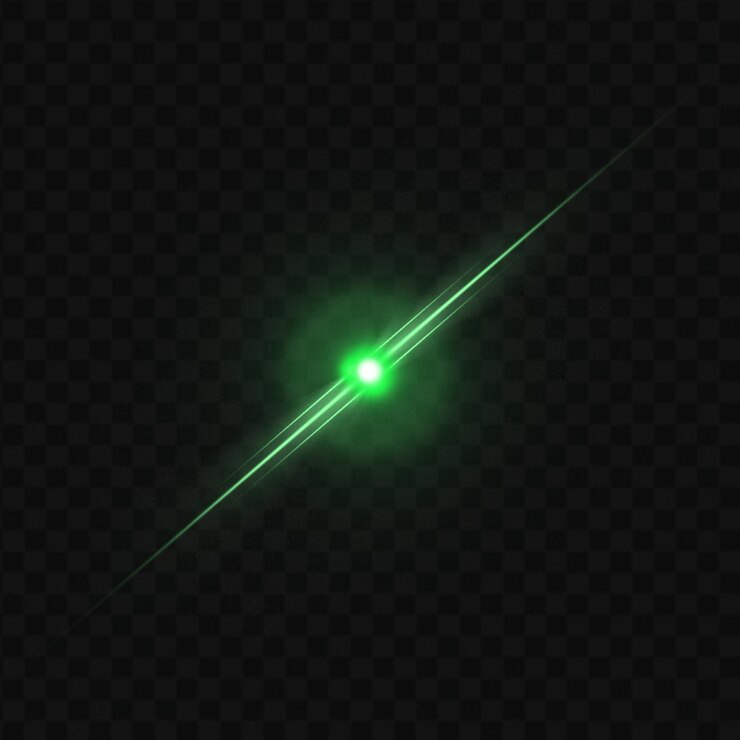 PSD realistic lens flare definido com explosão de luz brilhante