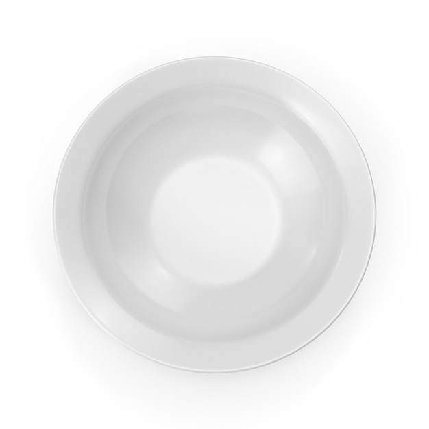 Realistico piatto da pranzo 3D File PSD Design di stoviglie di alta qualità per sala da pranzo e cucina