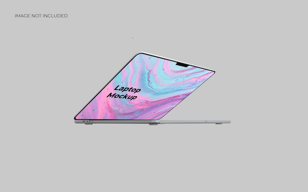 Realistische Laptop Mockup