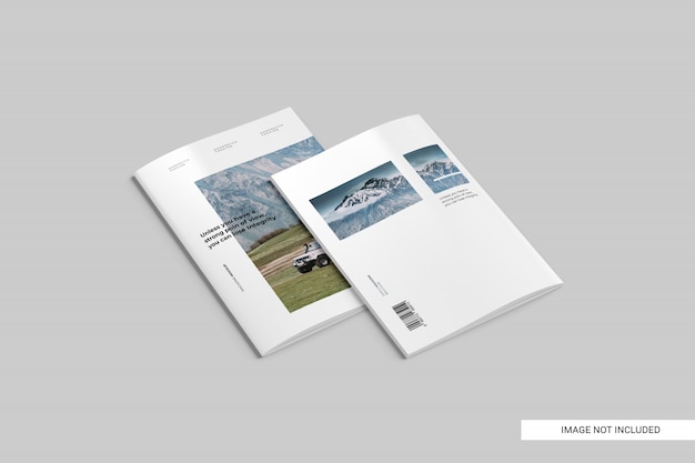 realistische Magazinvorlage