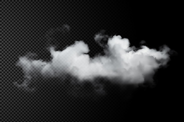 Realistische Wolken- und Rauchüberlagerung