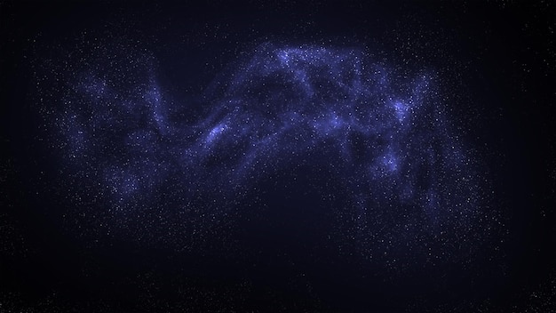 Realistischer Galaxiehintergrund